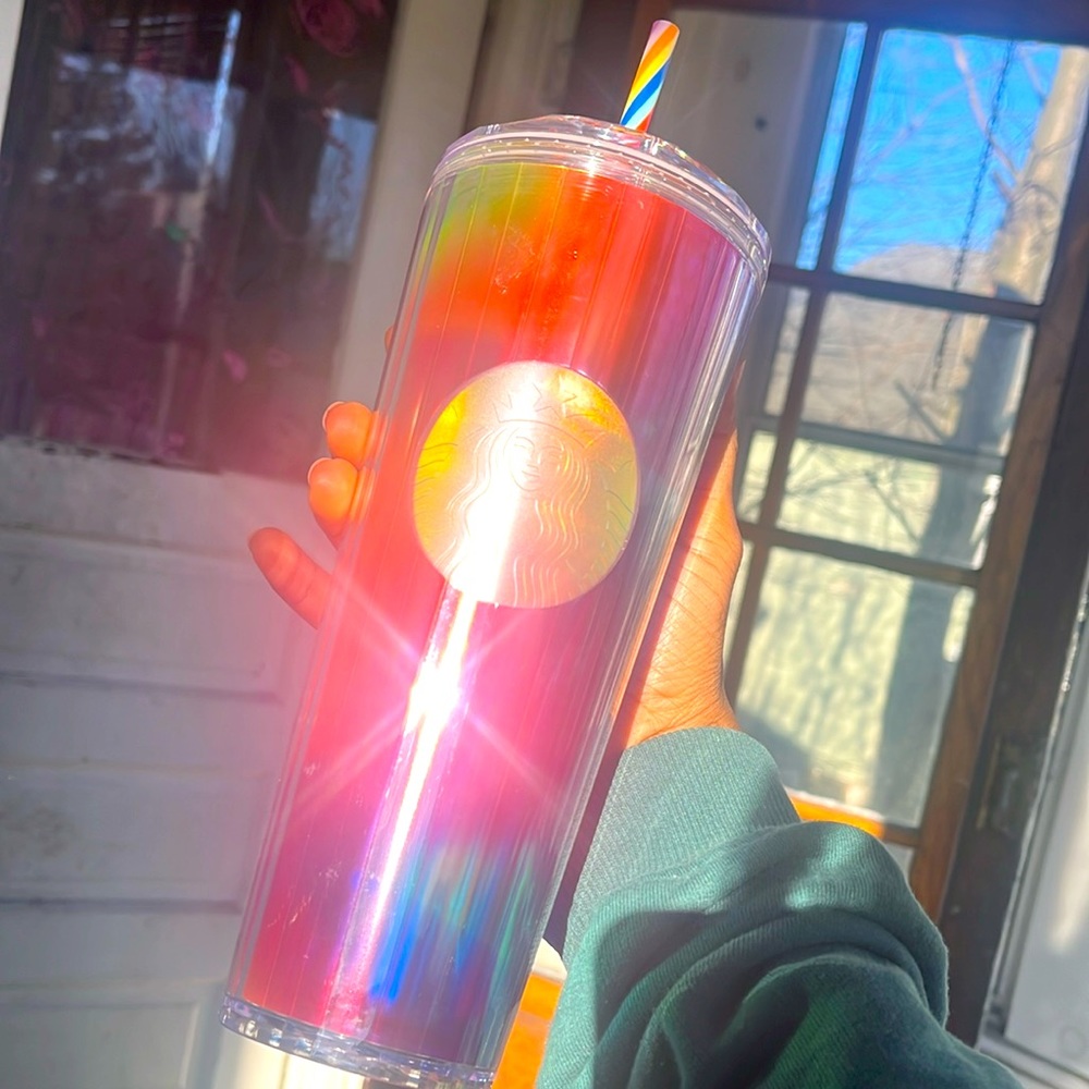 Starbucks Rainbow Kaleidoscope Cup